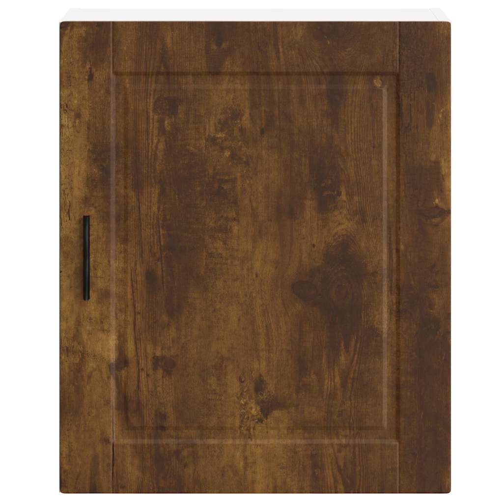 vidaXL Kitchen Wall Cabinet "Porto" Smoked Oak Engineered Wood