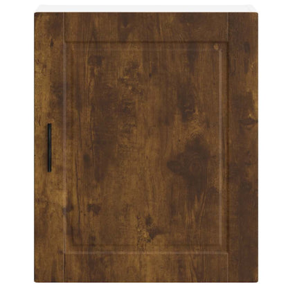 vidaXL Kitchen Wall Cabinet "Porto" Smoked Oak Engineered Wood