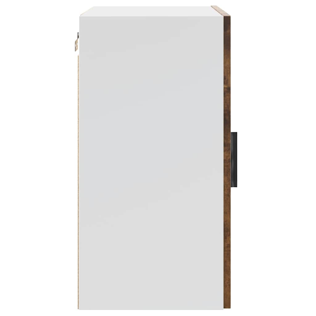 vidaXL Kitchen Wall Cabinet "Porto" Smoked Oak Engineered Wood