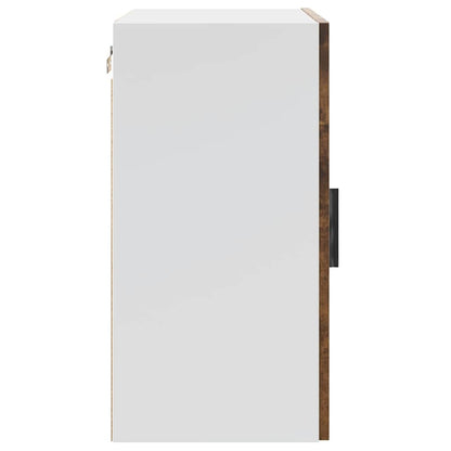 vidaXL Kitchen Wall Cabinet "Porto" Smoked Oak Engineered Wood
