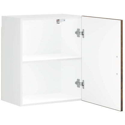vidaXL Kitchen Wall Cabinets 2 pcs "Porto" Smoked Oak Engineered Wood
