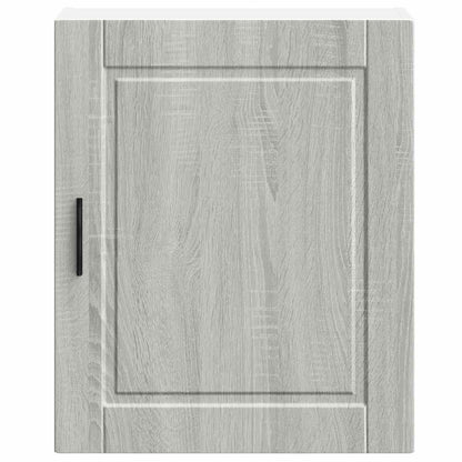 vidaXL Kitchen Wall Cabinet "Porto" Grey Sonoma Engineered Wood