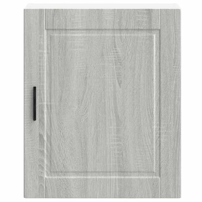 vidaXL Kitchen Wall Cabinets 2 pcs "Porto" Grey Sonoma Engineered Wood