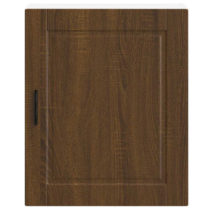 vidaXL Kitchen Wall Cabinets 2 pcs "Porto" Brown Oak Engineered Wood