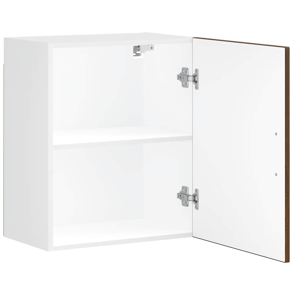 vidaXL Kitchen Wall Cabinets 2 pcs Porto Brown Oak Engineered Wood