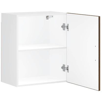 vidaXL Kitchen Wall Cabinets 2 pcs Porto Brown Oak Engineered Wood