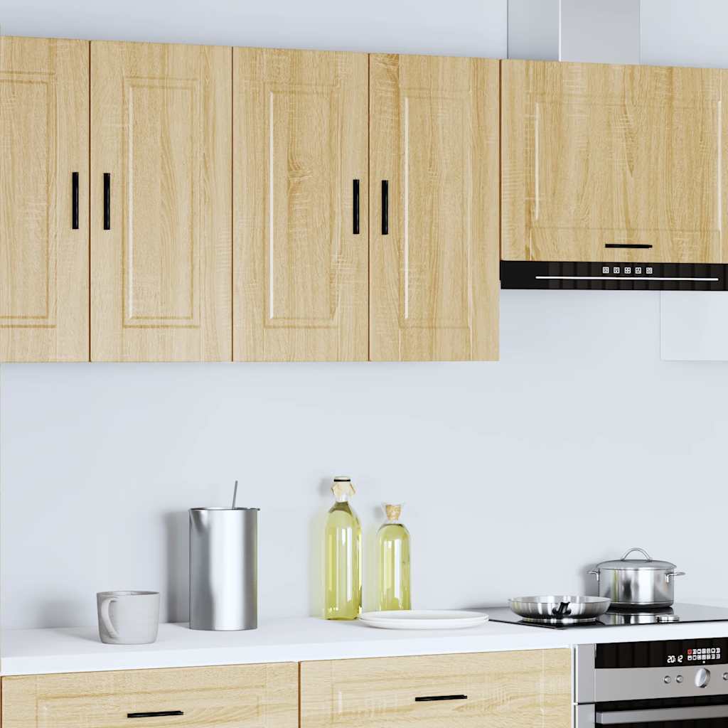 vidaXL Kitchen Wall Cabinet "Porto" Sonoma Oak Engineered Wood
