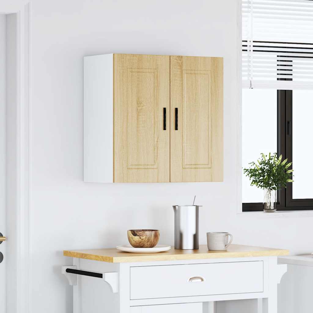 vidaXL Kitchen Wall Cabinet "Porto" Sonoma Oak Engineered Wood