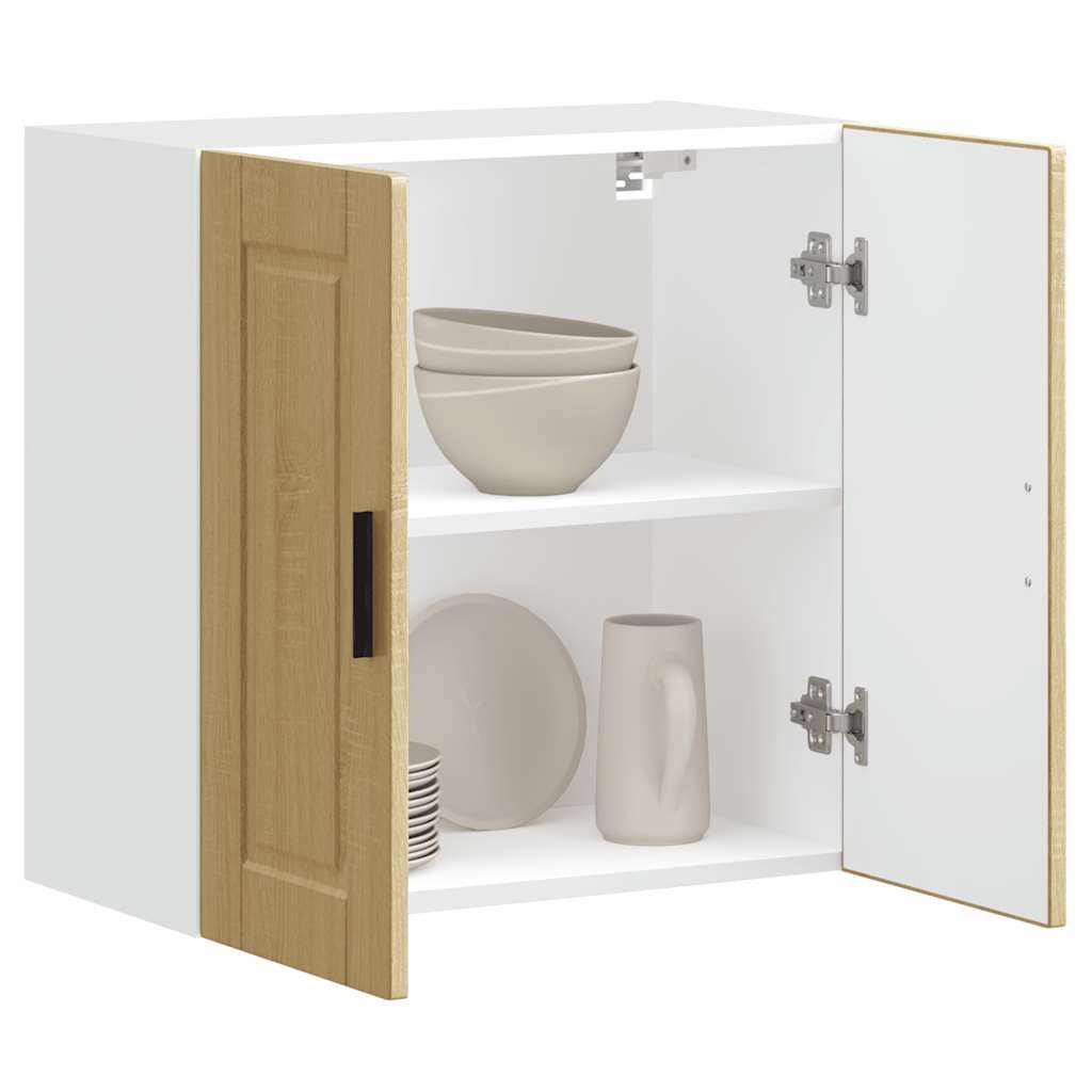 vidaXL Kitchen Wall Cabinet Porto Sonoma Oak Engineered Wood