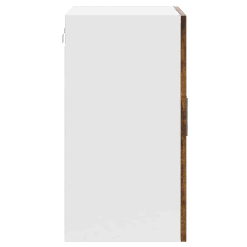 vidaXL Kitchen Wall Cabinet "Porto" Smoked Oak Engineered Wood