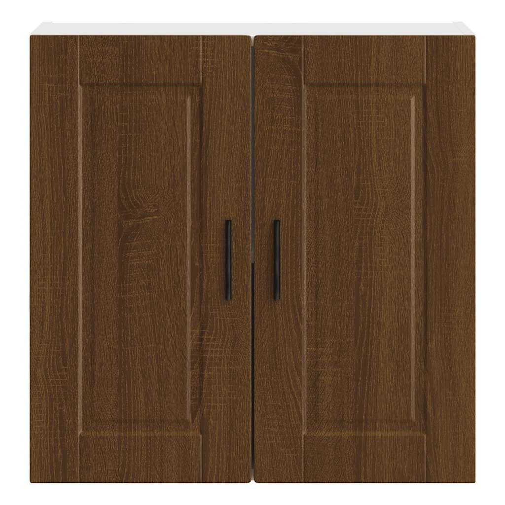 vidaXL Kitchen Wall Cabinet "Porto" Brown Oak Engineered Wood