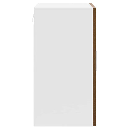vidaXL Kitchen Wall Cabinet "Porto" Brown Oak Engineered Wood