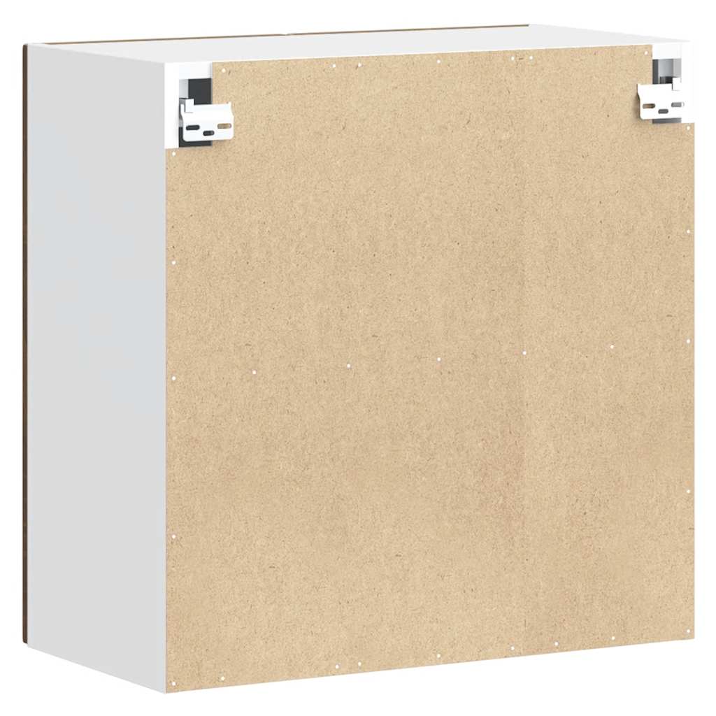 vidaXL Kitchen Wall Cabinet "Porto" Brown Oak Engineered Wood