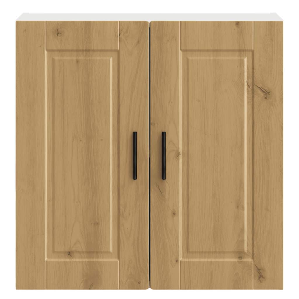 vidaXL Kitchen Wall Cabinet "Porto" Artisan Oak Engineered Wood