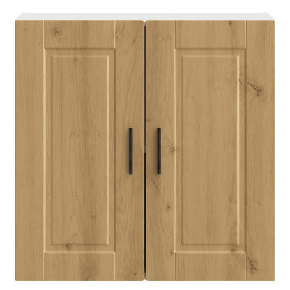 vidaXL Kitchen Wall Cabinet "Porto" Artisan Oak Engineered Wood