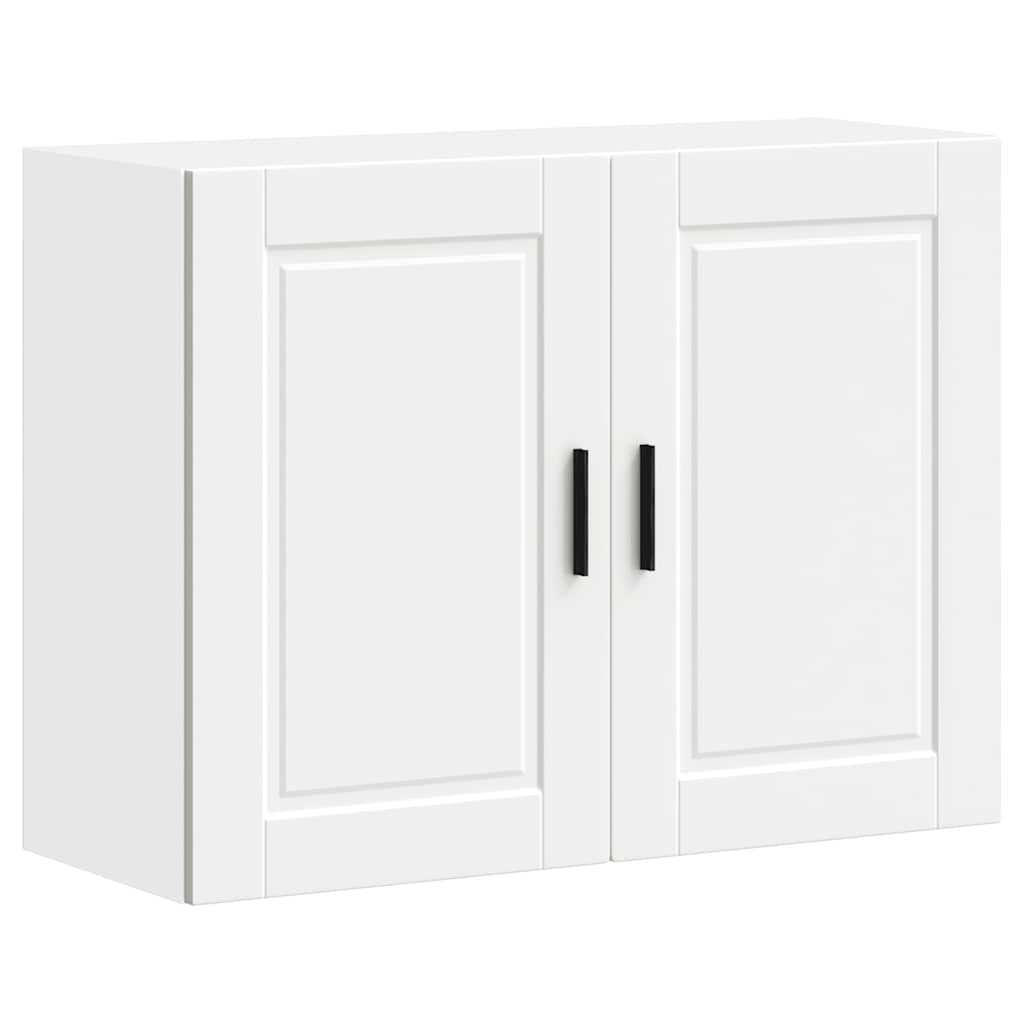 vidaXL Kitchen Wall Cabinet "Porto" White Engineered Wood