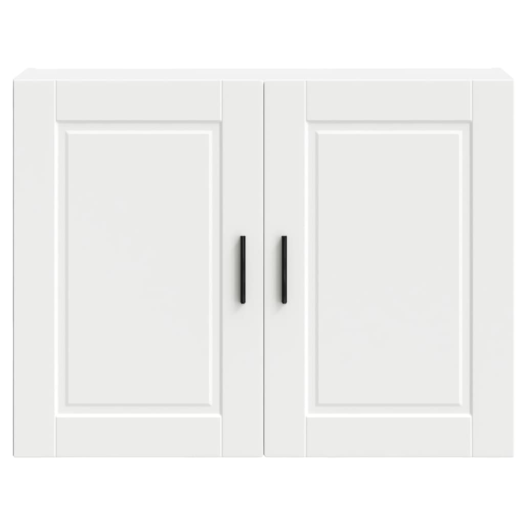 vidaXL Kitchen Wall Cabinet "Porto" White Engineered Wood