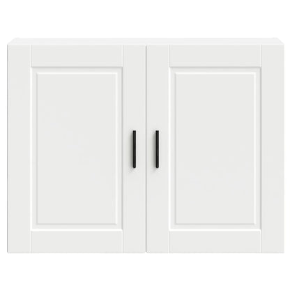 vidaXL Kitchen Wall Cabinet "Porto" White Engineered Wood