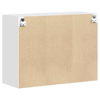 vidaXL Kitchen Wall Cabinet "Porto" White Engineered Wood
