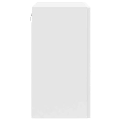 vidaXL Kitchen Wall Cabinet Porto High Gloss White Engineered Wood