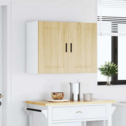 vidaXL Kitchen Wall Cabinet "Porto" Sonoma Oak Engineered Wood