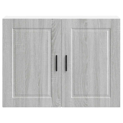 vidaXL Kitchen Wall Cabinet "Porto" Grey Sonoma Engineered Wood