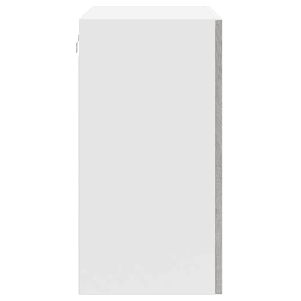 vidaXL Kitchen Wall Cabinet "Porto" Grey Sonoma Engineered Wood