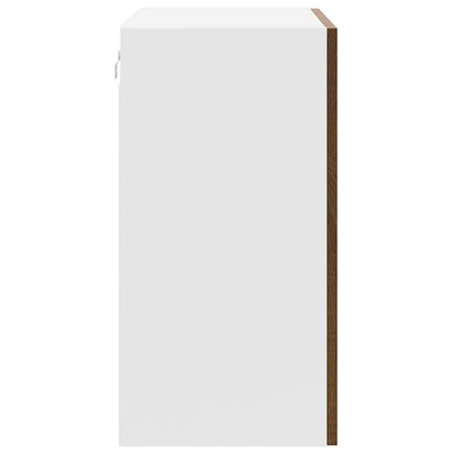 vidaXL Kitchen Wall Cabinet "Porto" Brown Oak Engineered Wood