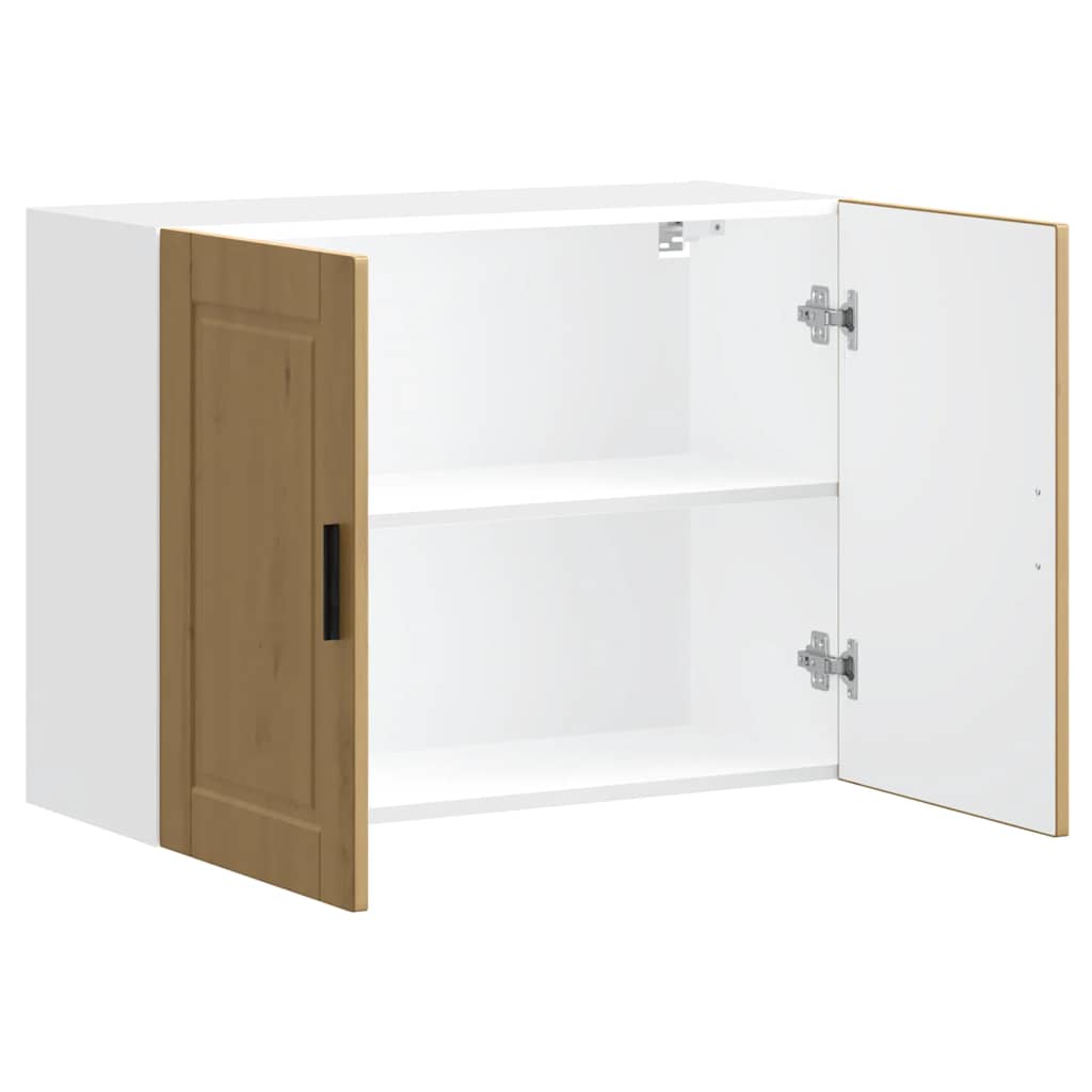 vidaXL Kitchen Wall Cabinet Porto Artisan Oak Engineered Wood
