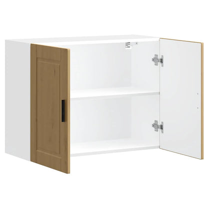 vidaXL Kitchen Wall Cabinet Porto Artisan Oak Engineered Wood