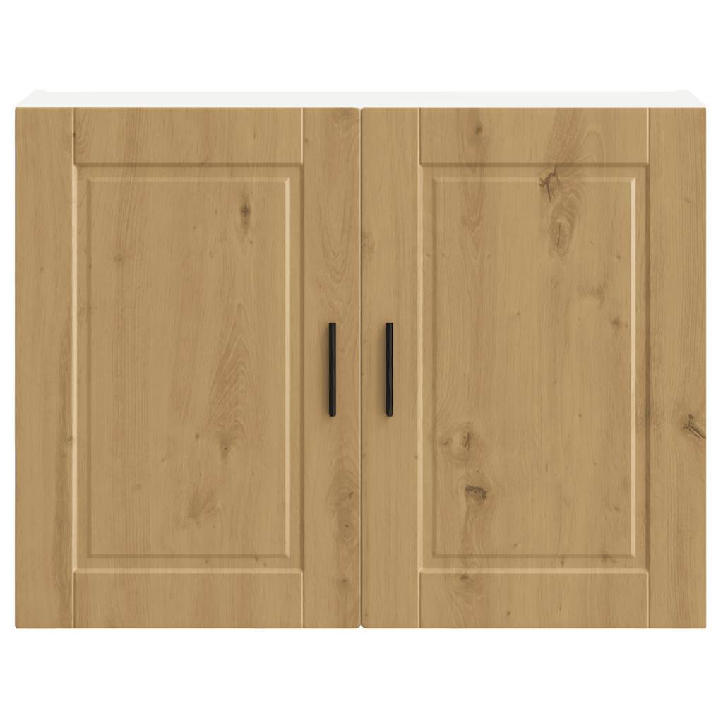vidaXL Kitchen Wall Cabinet Porto Artisan Oak Engineered Wood