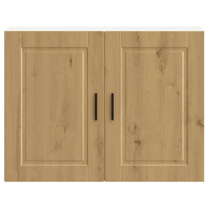 vidaXL Kitchen Wall Cabinet Porto Artisan Oak Engineered Wood