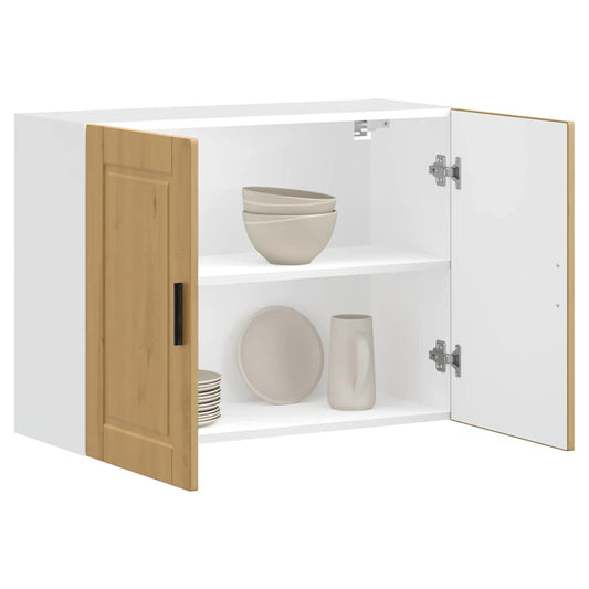 vidaXL Kitchen Wall Cabinet "Porto" Artisan Oak Engineered Wood
