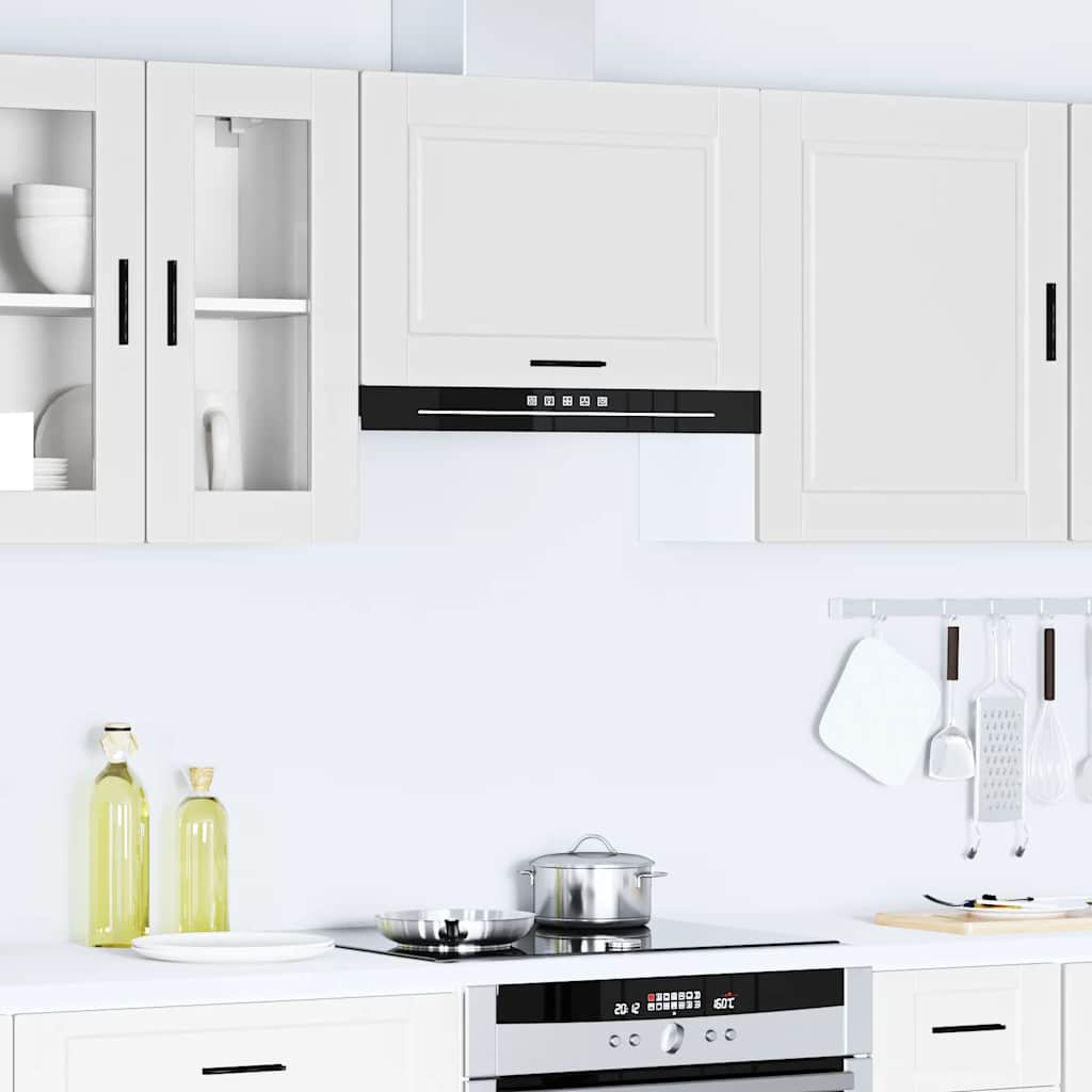 vidaXL Kitchen Wall Cabinet Porto White Engineered Wood