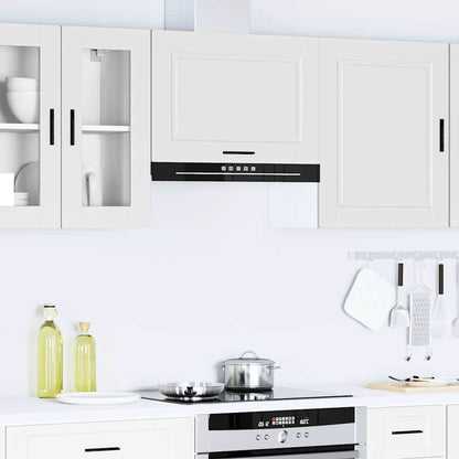 vidaXL Kitchen Wall Cabinet "Porto" White Engineered Wood