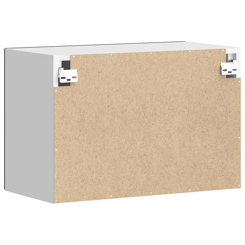 vidaXL Kitchen Wall Cabinet Porto Black Engineered Wood