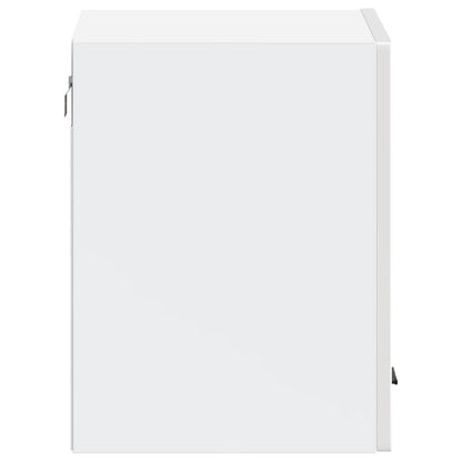 vidaXL Kitchen Wall Cabinet "Porto" High Gloss White Engineered Wood