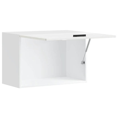 vidaXL Kitchen Wall Cabinet "Porto" High Gloss White Engineered Wood