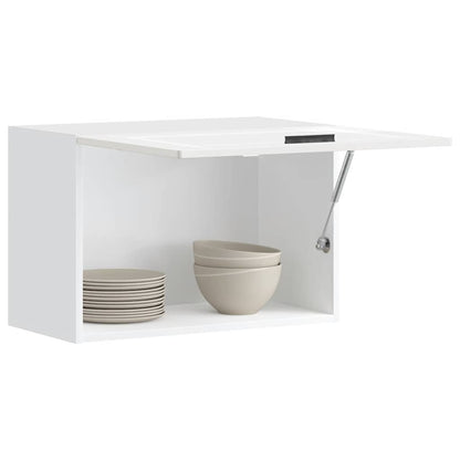 vidaXL Kitchen Wall Cabinet "Porto" High Gloss White Engineered Wood