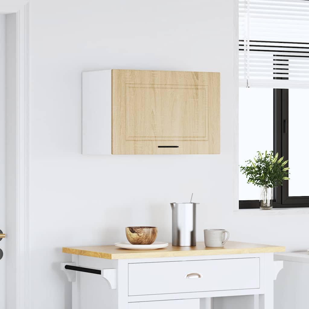 vidaXL Kitchen Wall Cabinet "Porto" Sonoma Oak Engineered Wood