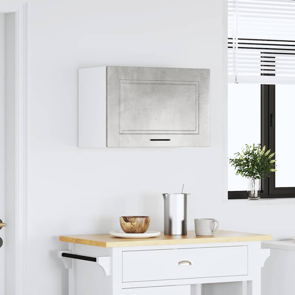 vidaXL Kitchen Wall Cabinet Porto Concrete Grey Engineered Wood
