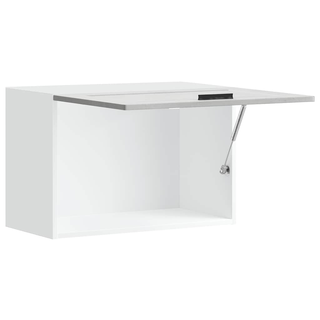 vidaXL Kitchen Wall Cabinet Porto Concrete Grey Engineered Wood