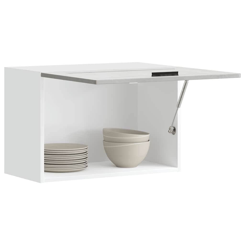 vidaXL Kitchen Wall Cabinet Porto Concrete Grey Engineered Wood