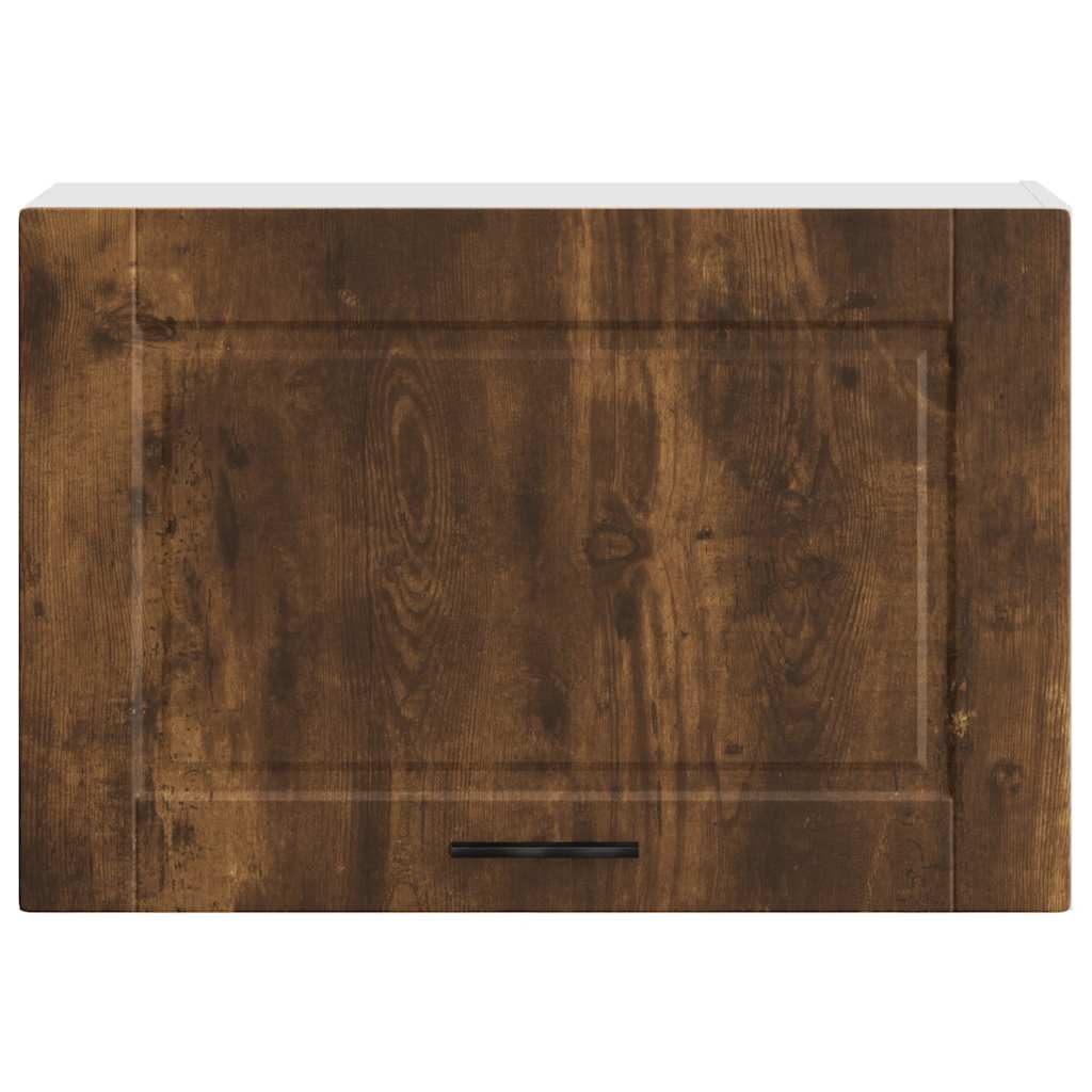 vidaXL Kitchen Wall Cabinet "Porto" Smoked Oak Engineered Wood
