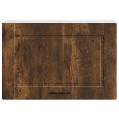 vidaXL Kitchen Wall Cabinet "Porto" Smoked Oak Engineered Wood