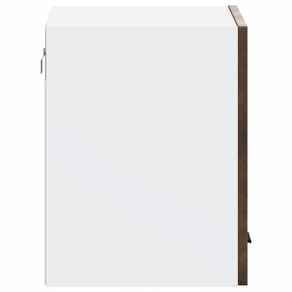 vidaXL Kitchen Wall Cabinet "Porto" Smoked Oak Engineered Wood