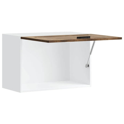 vidaXL Kitchen Wall Cabinet "Porto" Smoked Oak Engineered Wood