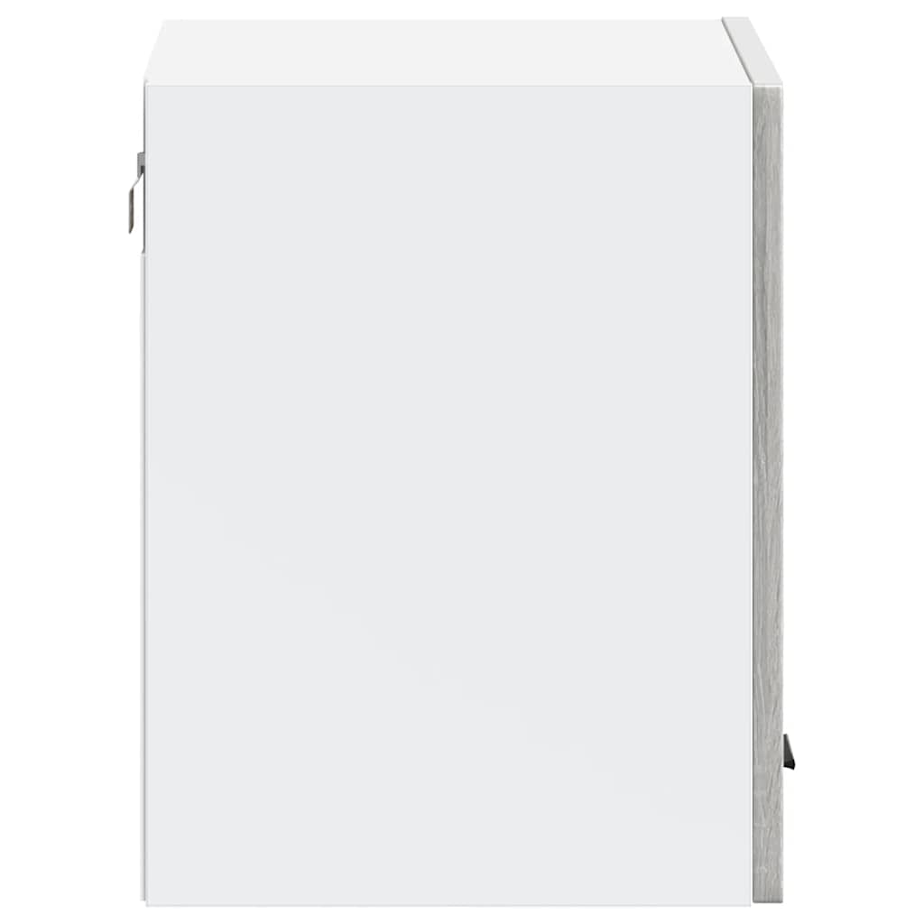 vidaXL Kitchen Wall Cabinet "Porto" Grey Sonoma Engineered Wood