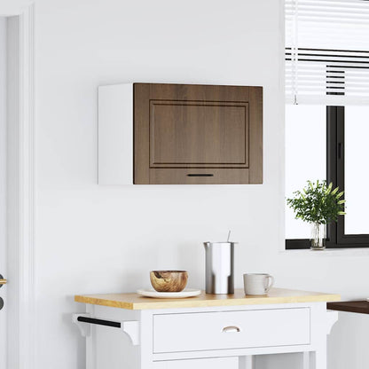 vidaXL Kitchen Wall Cabinet "Porto" Brown Oak Engineered Wood