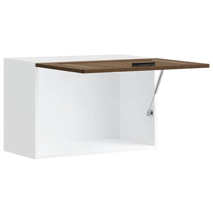 vidaXL Kitchen Wall Cabinet "Porto" Brown Oak Engineered Wood